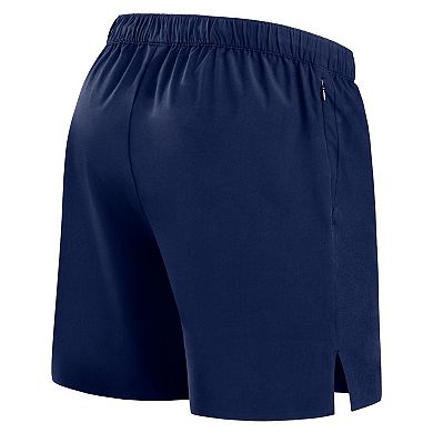 Men's Fanatics Signature Navy Chicago Bears Front Office Woven Shorts