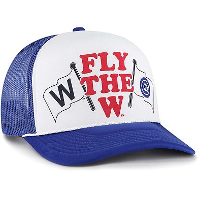 Men's '47 Royal Chicago Cubs Retro Region Foam Trucker Adjustable Hat