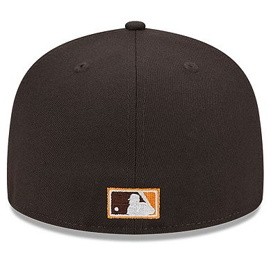 Men's New Era Brown San Diego Padres Big League Chew Team 59FIFTY Fitted Hat
