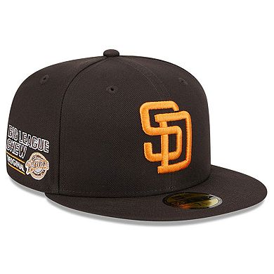 Men's New Era Brown San Diego Padres Big League Chew Team 59FIFTY Fitted Hat
