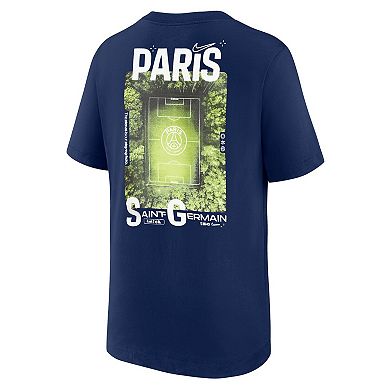 Youth Nike Navy Paris Saint-Germain Photo T-Shirt