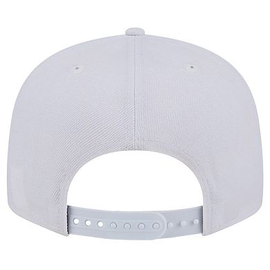 Men's New Era San Francisco 49ers Main White on White 9FIFTY Snapback Hat