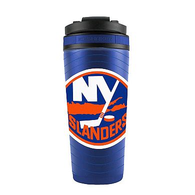 WinCraft New York Islanders 26oz. 4D Stainless Steel Ice Shaker Bottle