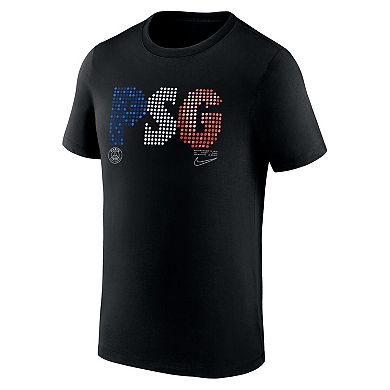 Men's Nike Black Paris Saint-Germain Lights T-Shirt