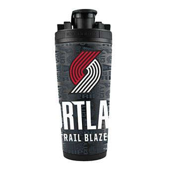 WinCraft Portland Trail Blazers 26oz. 4D Stainless Steel Ice Shaker Bottle