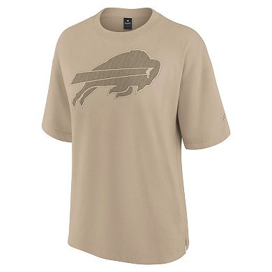 Women's Fanatics Signature Khaki Buffalo Bills Elements Oversized T-Shirt