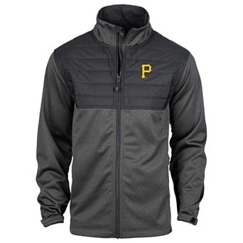 Men's Dunbrooke Heather Black Pittsburgh Pirates Explorer Full-Zip Jacket