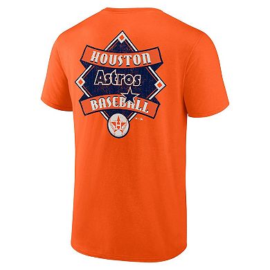 Men's Profile Orange Houston Astros Big & Tall Field Play T-Shirt