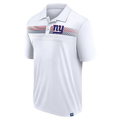 Men's Fanatics White New York Giants Big & Tall Sublimated Polo