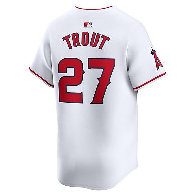 Youth Nike Mike Trout White Los Angeles Angels Home Limited Player Jersey