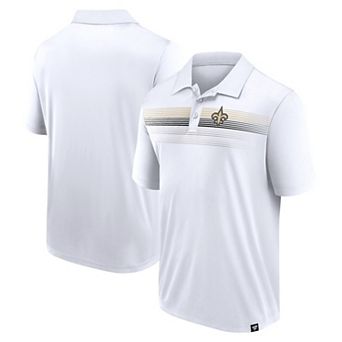 Men's Fanatics White New Orleans Saints Big & Tall Sublimated Polo