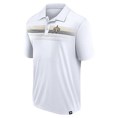 Men's Fanatics White New Orleans Saints Big & Tall Sublimated Polo