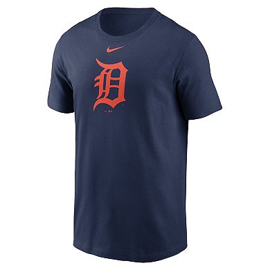 Men's Nike Navy Detroit Tigers Fuse Logo T-Shirt