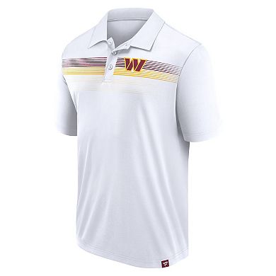 Men's Fanatics White Washington Commanders Big & Tall Sublimated Polo