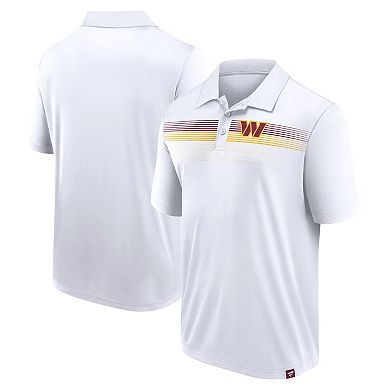 Men's Fanatics White Washington Commanders Big & Tall Sublimated Polo