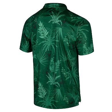 Men's Colosseum Green Colorado State Rams Palms Polo