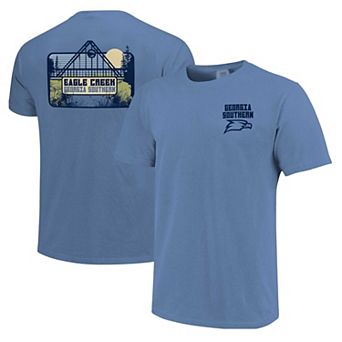 Men's Blue Georgia Southern Eagles Hyperlocal Comfort Colors T-Shirt
