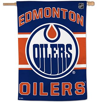 "WinCraft Edmonton Oilers 28"" x 40"" Primary Logo Single-Sided Vertical Banner"