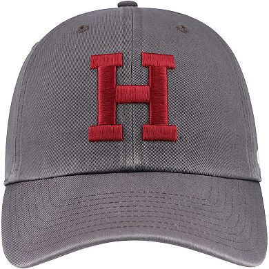 Men's '47 Charcoal Harvard Crimson Clean Up Adjustable Hat