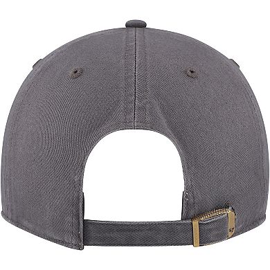 Men's '47 Charcoal Harvard Crimson Clean Up Adjustable Hat