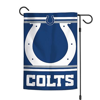 WinCraft Indianapolis Colts Double-Sided 12'' x 18'' Team Slogan Garden Flag
