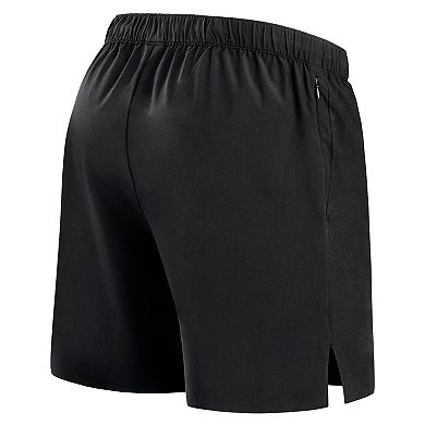 Men's Fanatics Black Atlanta Falcons Front Office Micro Tonal Shorts