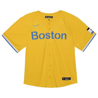 Toddler Nike David Ortiz Gold Boston Red Sox City Connect Limited Player Jersey