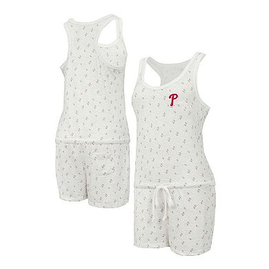 Women's Concepts Sport Cream Philadelphia Phillies Gardner Hacci Knit Romper