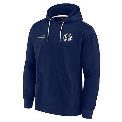 Unisex Fanatics Navy Dallas Mavericks Elements Super Soft Fleece Pullover Hoodie