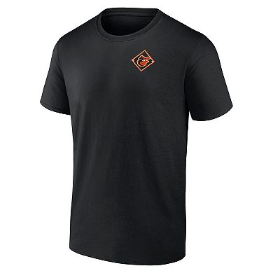 Men's Profile Black Baltimore Orioles Big & Tall Field Play T-Shirt