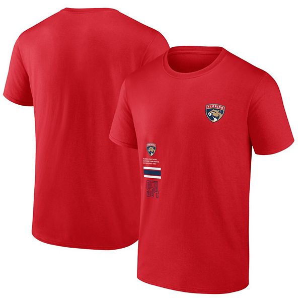 Mens Fanatics Branded Red Florida Panthers Represent T Shirt