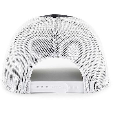 Men's '47 Black Chicago White Sox Retro Region Patch Trucker Adjustable Hat