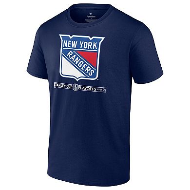 Men's Fanatics Branded Heather Navy New York Rangers 2024 Stanley Cup ...