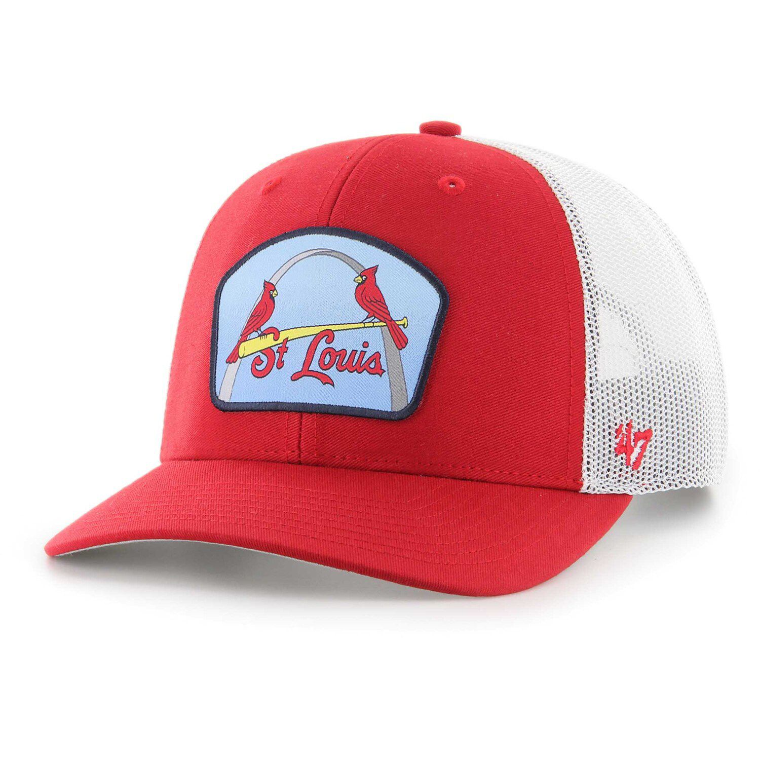 St. Louis Cardinals Vintage Iron-On Embroidered Logo Patch - 3.5 Inches - MLB Baseball