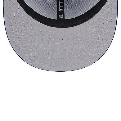 Men's New Era Royal Denver Broncos Main Trucker 9FIFTY Snapback Hat