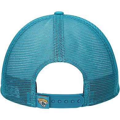 Men's New Era Teal Jacksonville Jaguars Game Day 9TWENTY Adjustable Trucker Hat