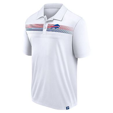 Men's Fanatics White Buffalo Bills Big & Tall Sublimated Polo