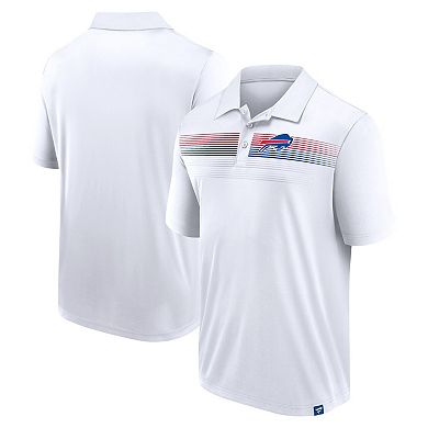 Men's Fanatics White Buffalo Bills Big & Tall Sublimated Polo