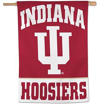 "WinCraft Indiana Hoosiers 28"" x 40"" Primary Logo Single-Sided Vertical Banner"
