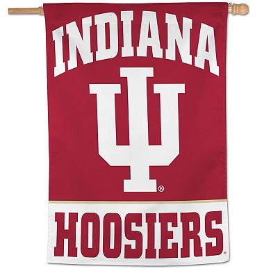"WinCraft Indiana Hoosiers 28"" x 40"" Primary Logo Single-Sided Vertical Banner"