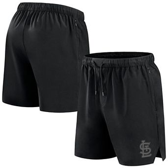 Men's Fanatics Signature Black St. Louis Cardinals Front Office Woven Shorts