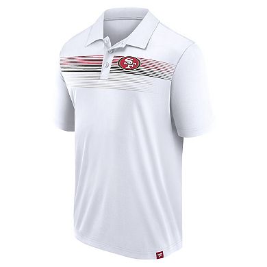 Men's Fanatics White San Francisco 49ers Big & Tall Sublimated Polo