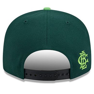 Men's New Era Green/Black Atlanta Braves Sour Apple Big League Chew Flavor Pack 9FIFTY Snapback Hat