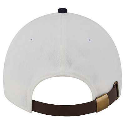 Men's New Era Cream San Diego Padres Leather Strap 9TWENTY