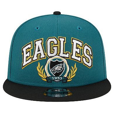 Men's New Era Midnight Green/Black Philadelphia Eagles Team Establish ...