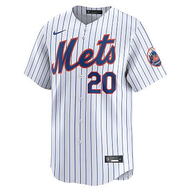 Youth Nike Pete Alonso White New York Mets Home Limited Player Jersey