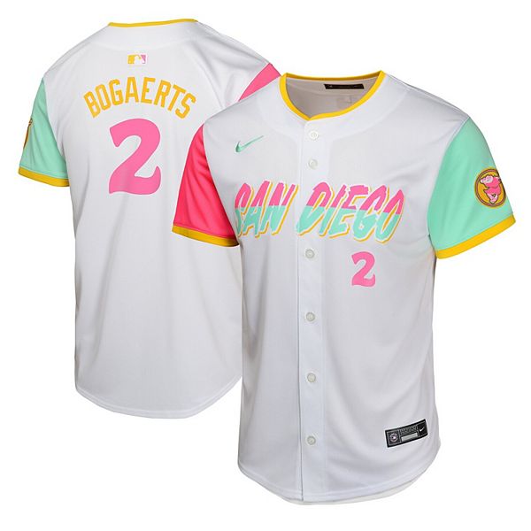 Youth Nike Xander Bogaerts White San Diego Padres City Connect Limited ...