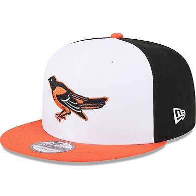 Men's New Era White Baltimore Orioles 2024 Batting Practice 9FIFTY Snapback Hat