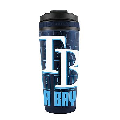 WinCraft Tampa Bay Rays 26oz. 4D Stainless Steel Ice Shaker Bottle