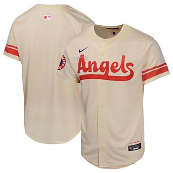 Youth Nike Cream Los Angeles Angels City Connect Limited Jersey